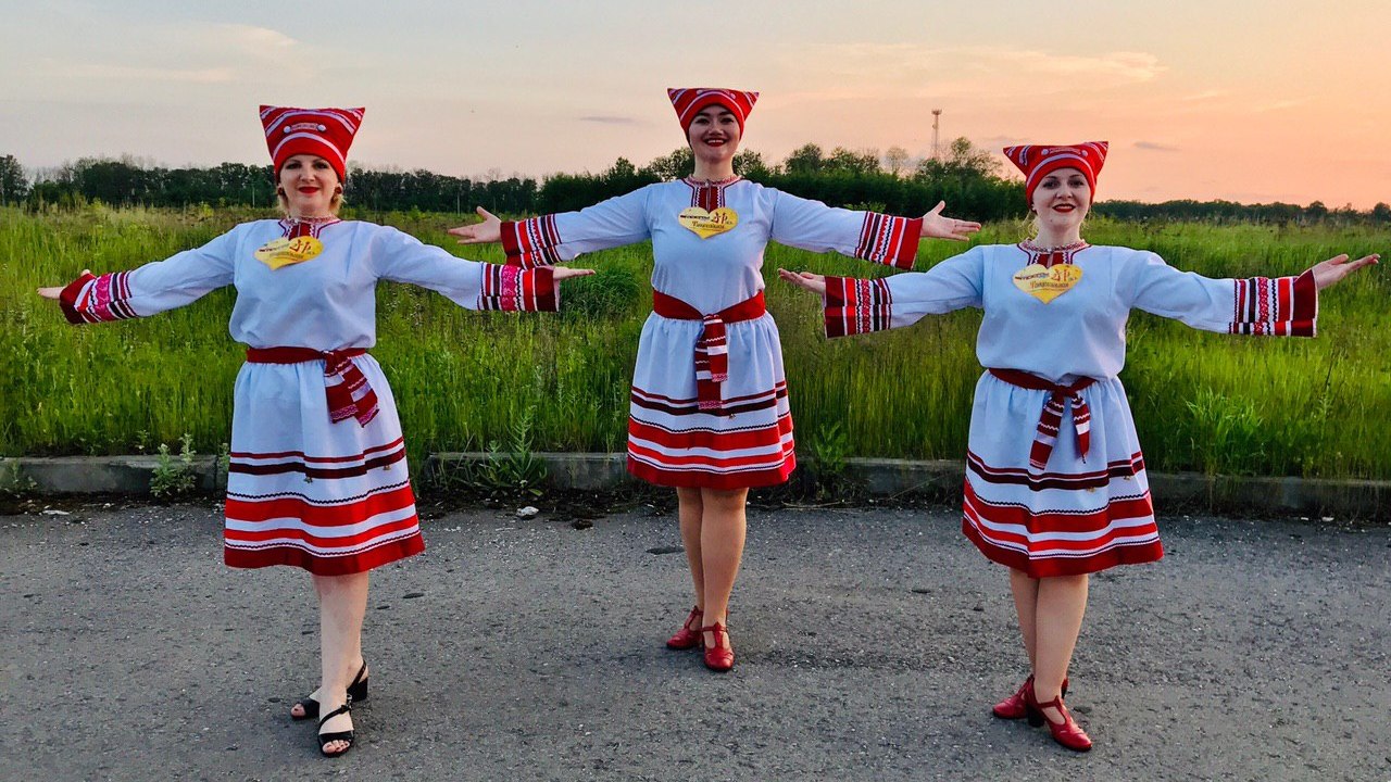 Рыбное впервые участвует в международном флешмобе ко Дню России |