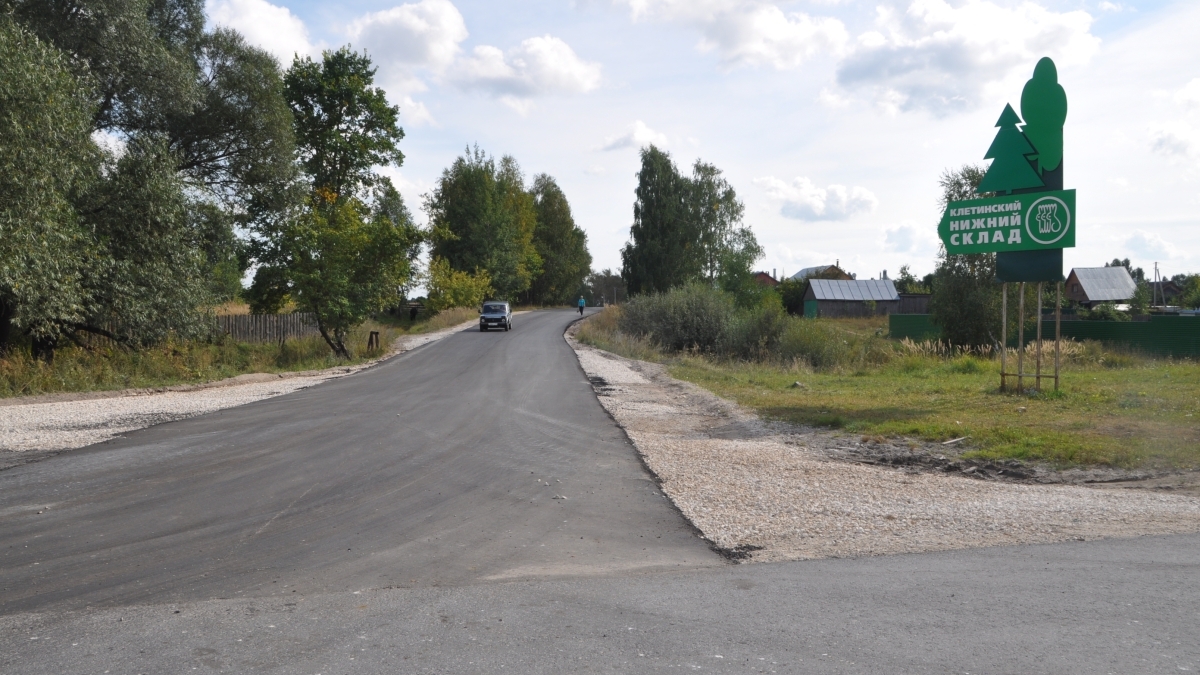 В Касимовской деревне Клетино по государственной программе отремонтировали