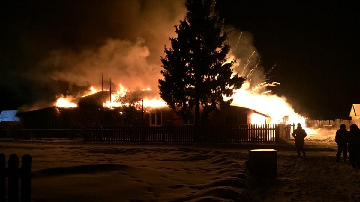На пожаре в Верещагино погибли двое детей и двое взрослых - 2 мая - ru