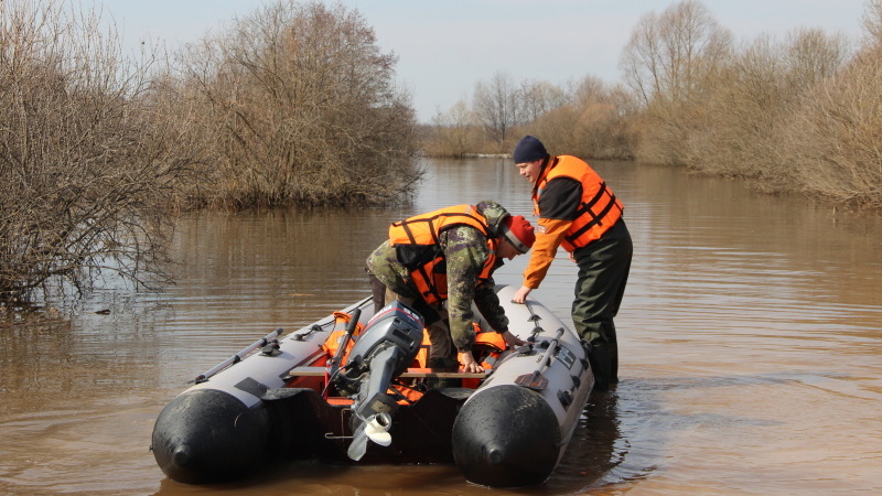 Вода в основных реках Рязанской области поднялась незначительно   