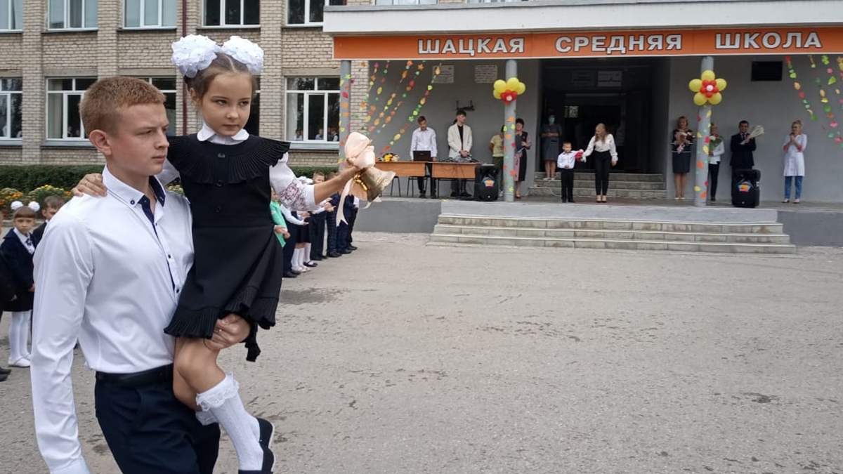 В Шацкой школе для первоклассников прошел праздник | 01.09.2021 | Рязань -  БезФормата