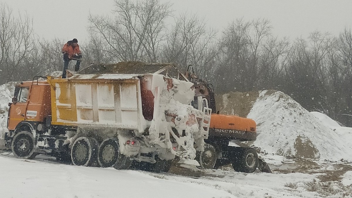 В Пронском районе из-за снежного циклона рейсовые автобусы не смогли