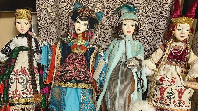 В Перми открылась выставка авторских кукол | Вести-Пермь