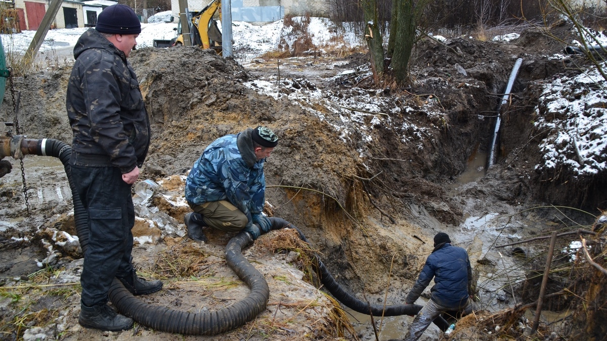 В Скопине завершают капитальный ремонт большого участка водопроводной сети