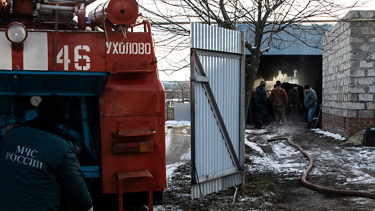 В Ухолове сгорели гараж и автомобиль | ИЗДАТЕЛЬСТВО «ПРЕССА»