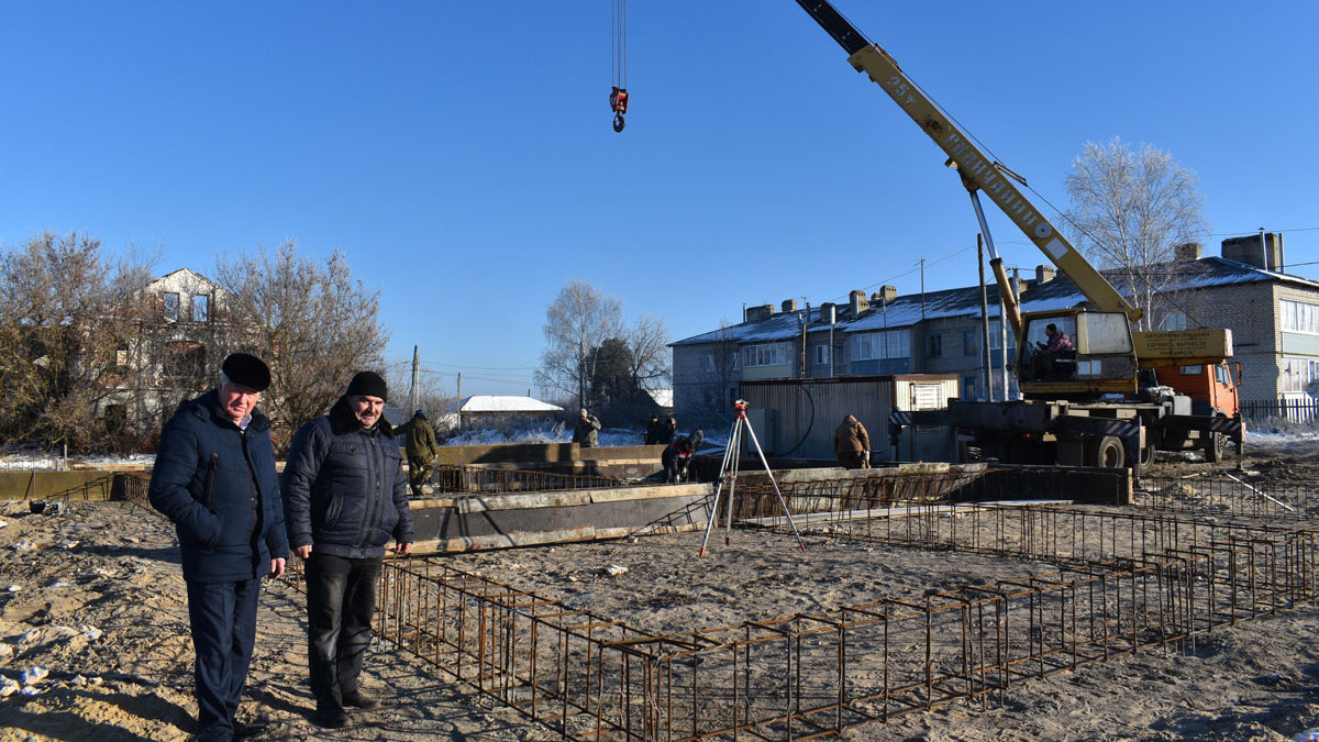 В двух поселках Сасовского района строят дома для переселения жителей из