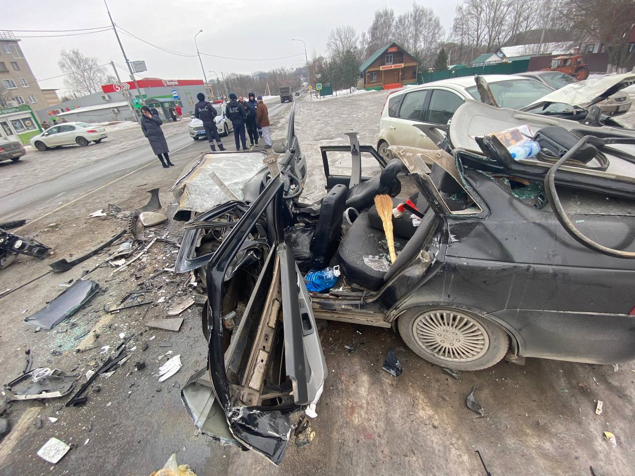 В Искре Рязанского района произошло серьезное ДТП с пострадавшими |