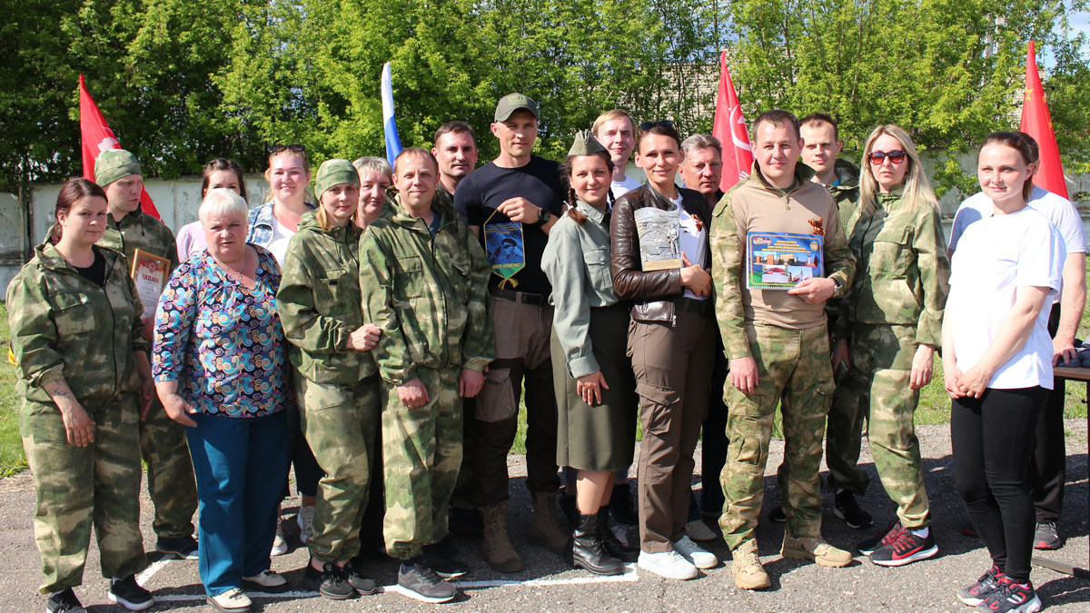 В Сараях прошли военно-спортивные соревнования «Я – патриот», посвященные