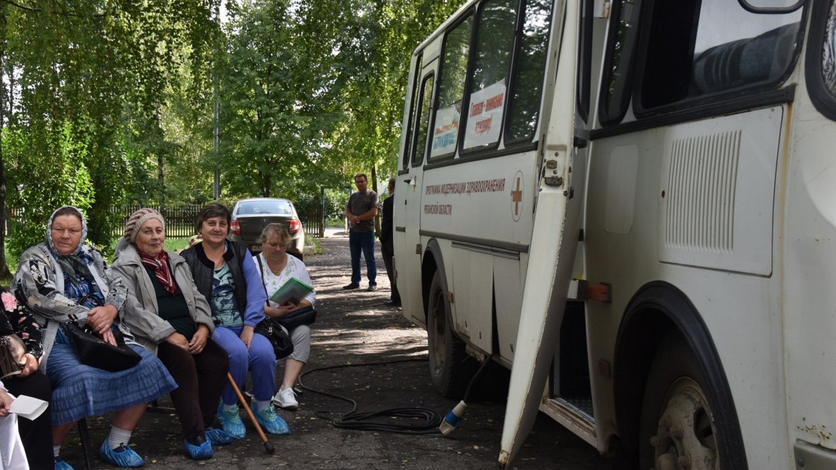 В Чернаве Милославского района побывал «Поезд здоровья» - ИЗДАТЕЛЬСТВО