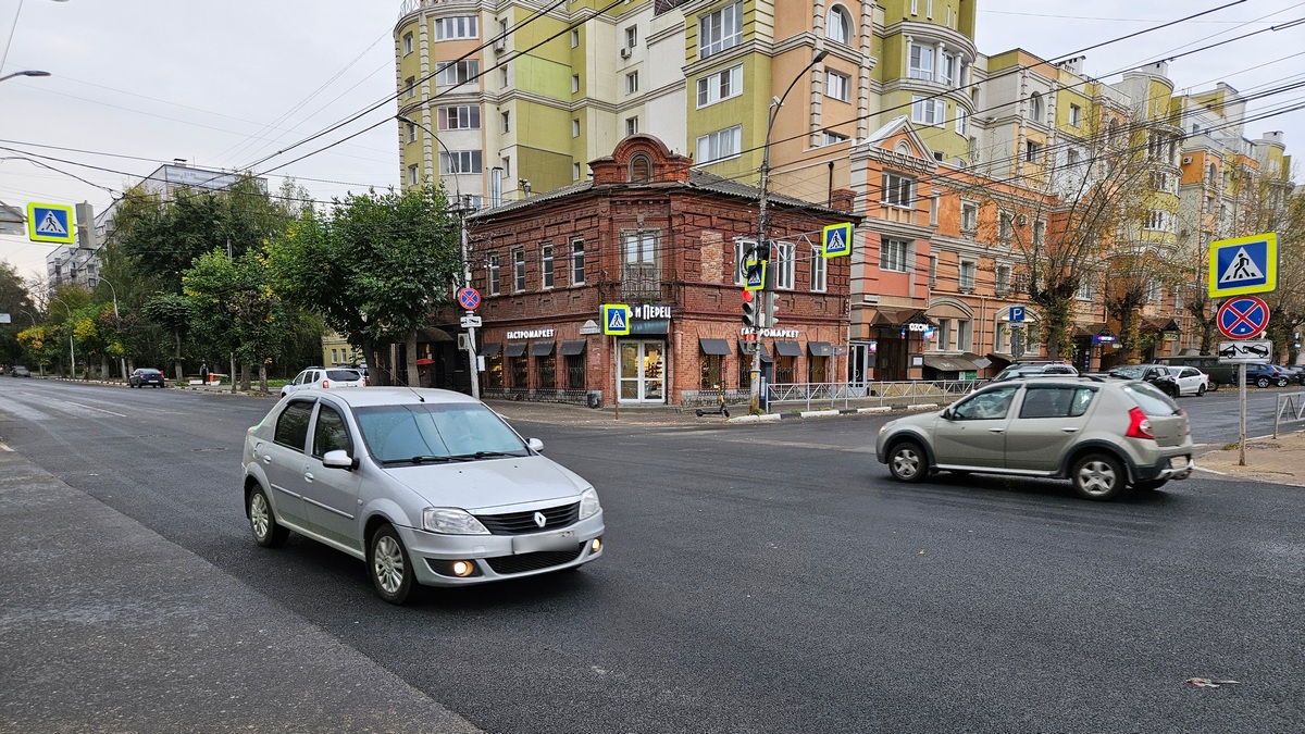 В Рязани открыли движение на перекрестке улиц Горького и Введенской |