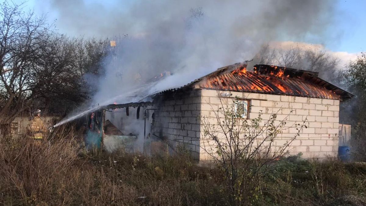 В селе Большое Самарино Ряжского района горел жилой дом | ИЗДАТЕЛЬСТВО  «ПРЕССА»