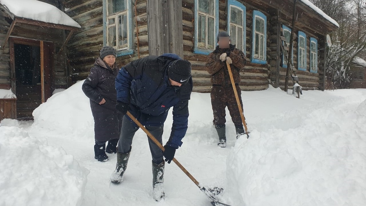 Осужденные помогли убрать снег в Рязанском и Касимовском районах |