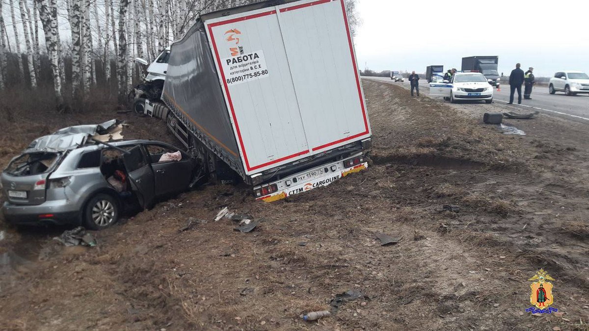 В Шиловском районе в аварии погибли шесть человек | 09.04.2024 | Рязань -  БезФормата