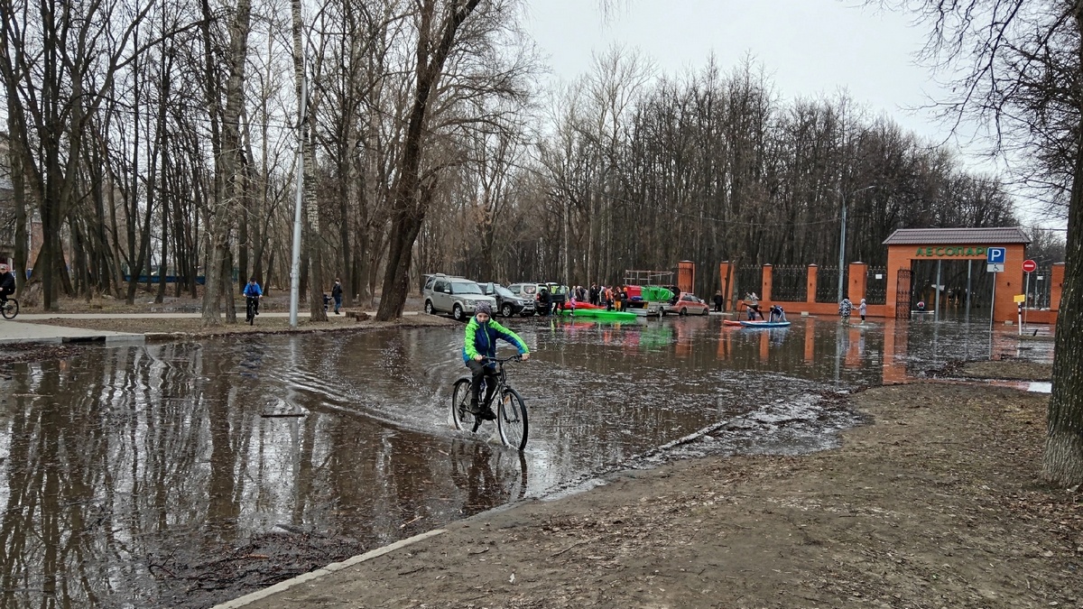 Половодье в Рязанской области. Обстановка на утро 7 апреля | 07.04.2024 |  Рязань - БезФормата