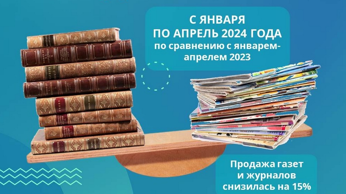 Рязанцы стали меньше покупать газет и журналов и больше книг |