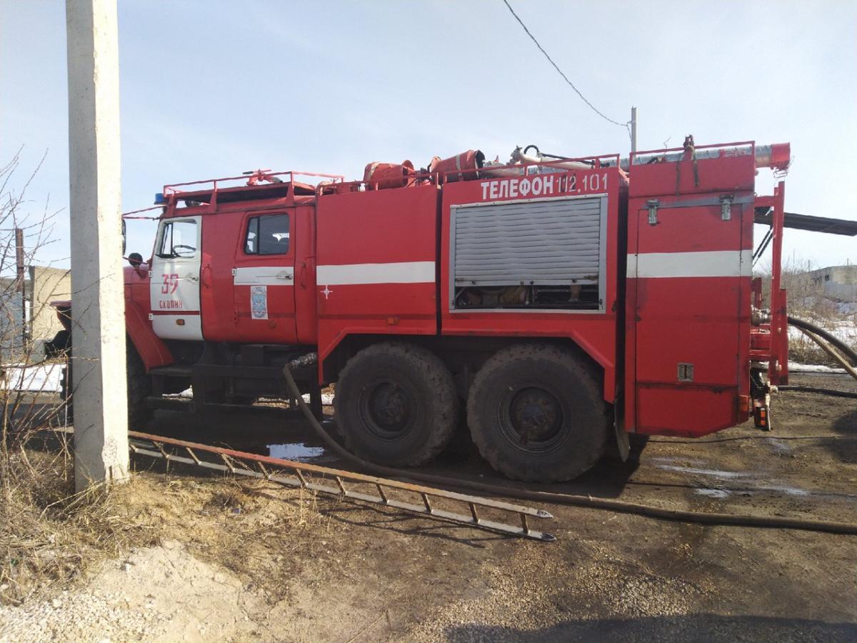 Жилой дом горел в Скопине | 04.04.2022 | Рязань - БезФормата