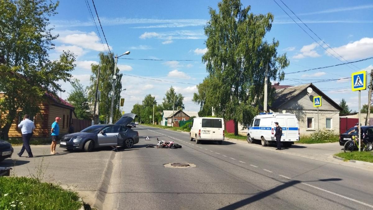 В ДТП в Скопине пострадали двое подростков | 02.08.2022 | Рязань -  БезФормата