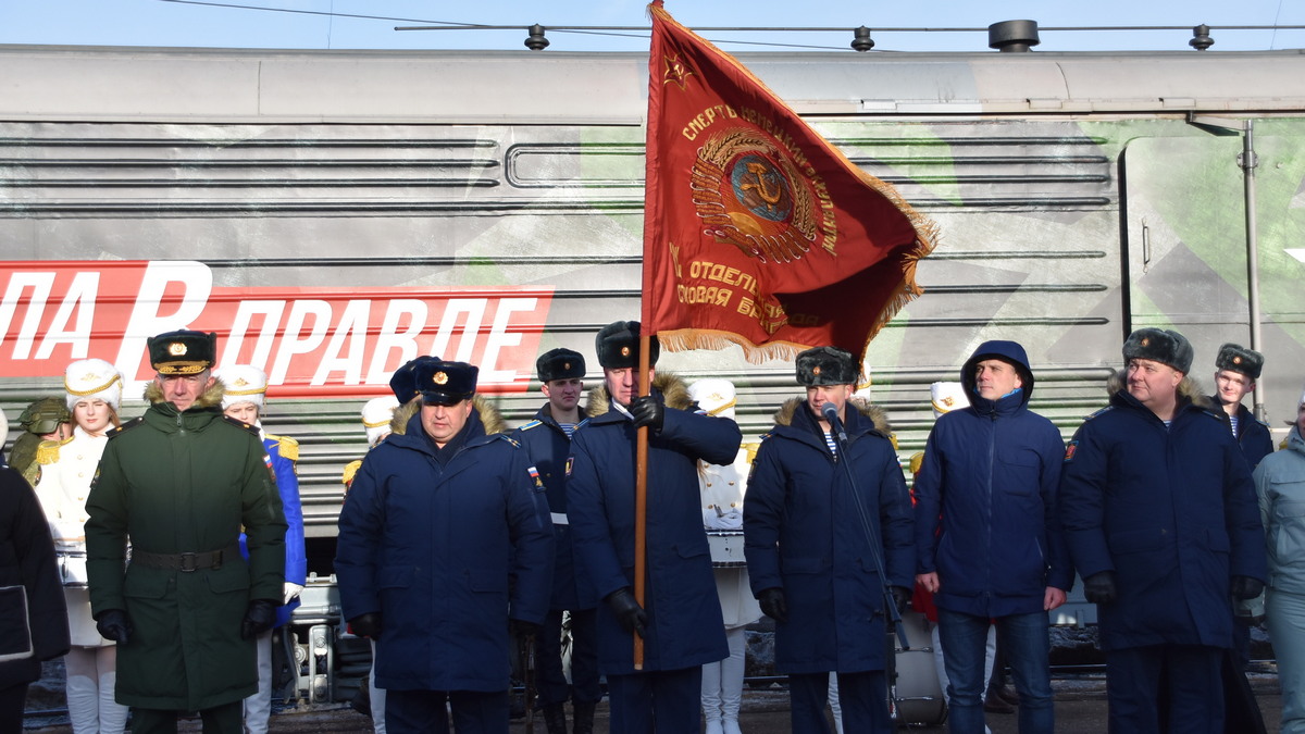 В Рязань приехал агитационный поезд «Сила в правде» | 25.02.2024 | Рязань -  БезФормата