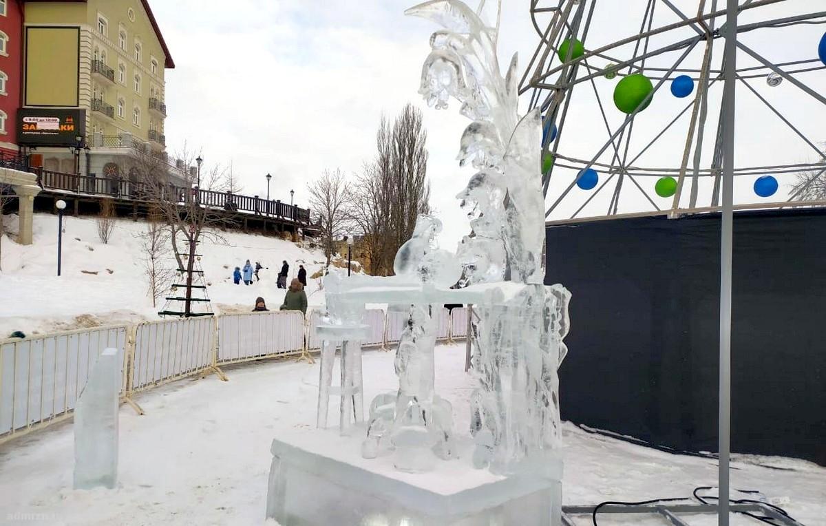 В Рязани закончился фестиваль ледовых скульптур | 09.01.2022 | Рязань -  БезФормата