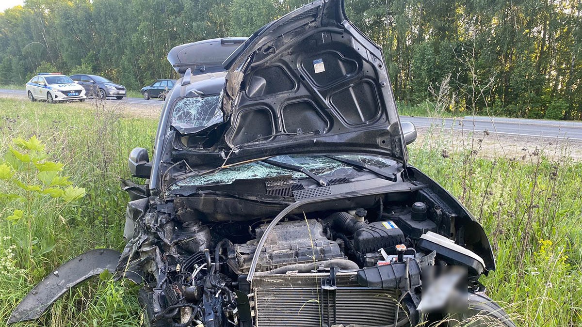 На дороге Рязань – Ряжск столкнулись четыре автомобиля | 23.06.2023 | Рязань  - БезФормата