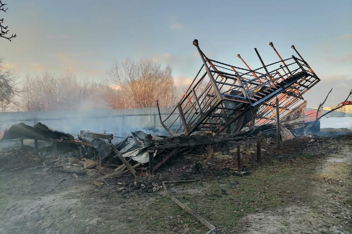 В старожиловской деревне Душкино сгорел деревянный дачный дом | 24.11.2023  | Рязань - БезФормата