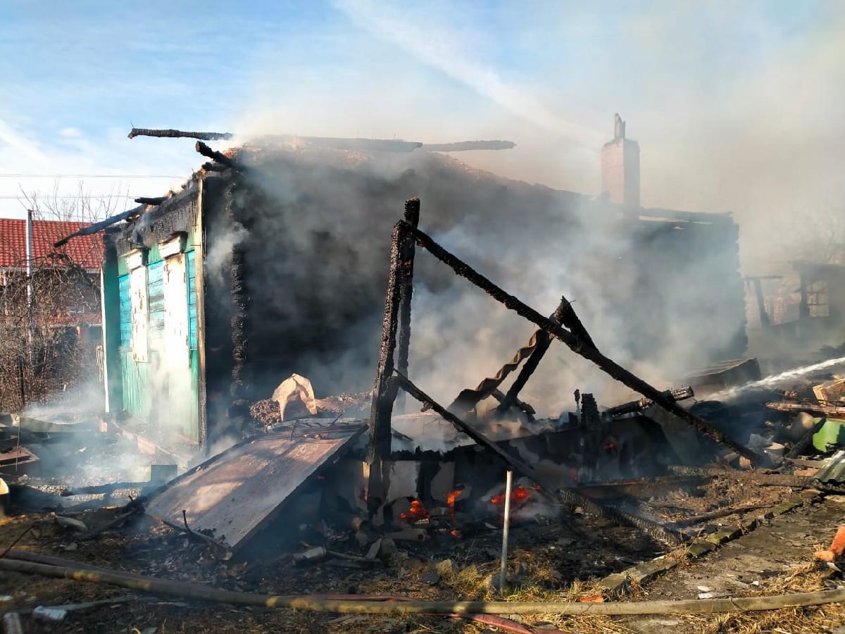 В Спасском районе сгорел дом | 28.10.2021 | Рязань - БезФормата