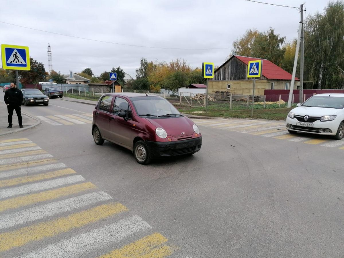 В Сасове столкнулись Daewoo Matiz и Lada | 01.10.2021 | Рязань - БезФормата